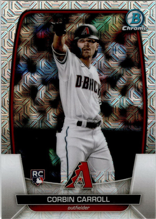 2023 Bowman Mojo Refractors #73 Corbin Carroll Arizona Diamondbacks