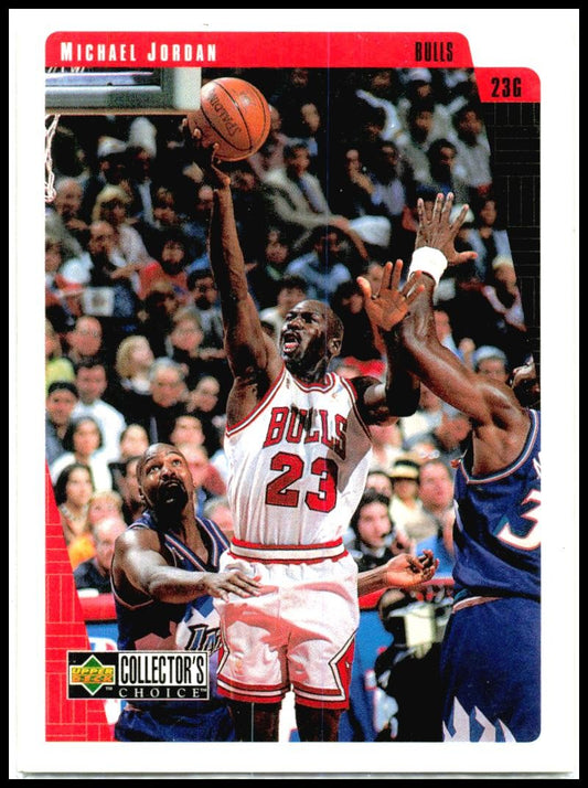 1997-98 Collector's Choice #23 Michael Jordan Chicago Bulls