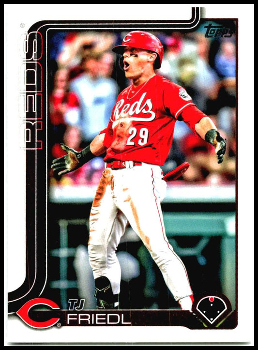 2025 Topps #525 TJ Friedl Cincinnati Reds