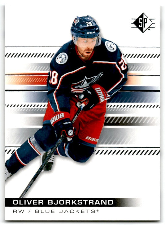 2019-20 SP Oliver Bjorkstrand Columbus Blue Jackets #2