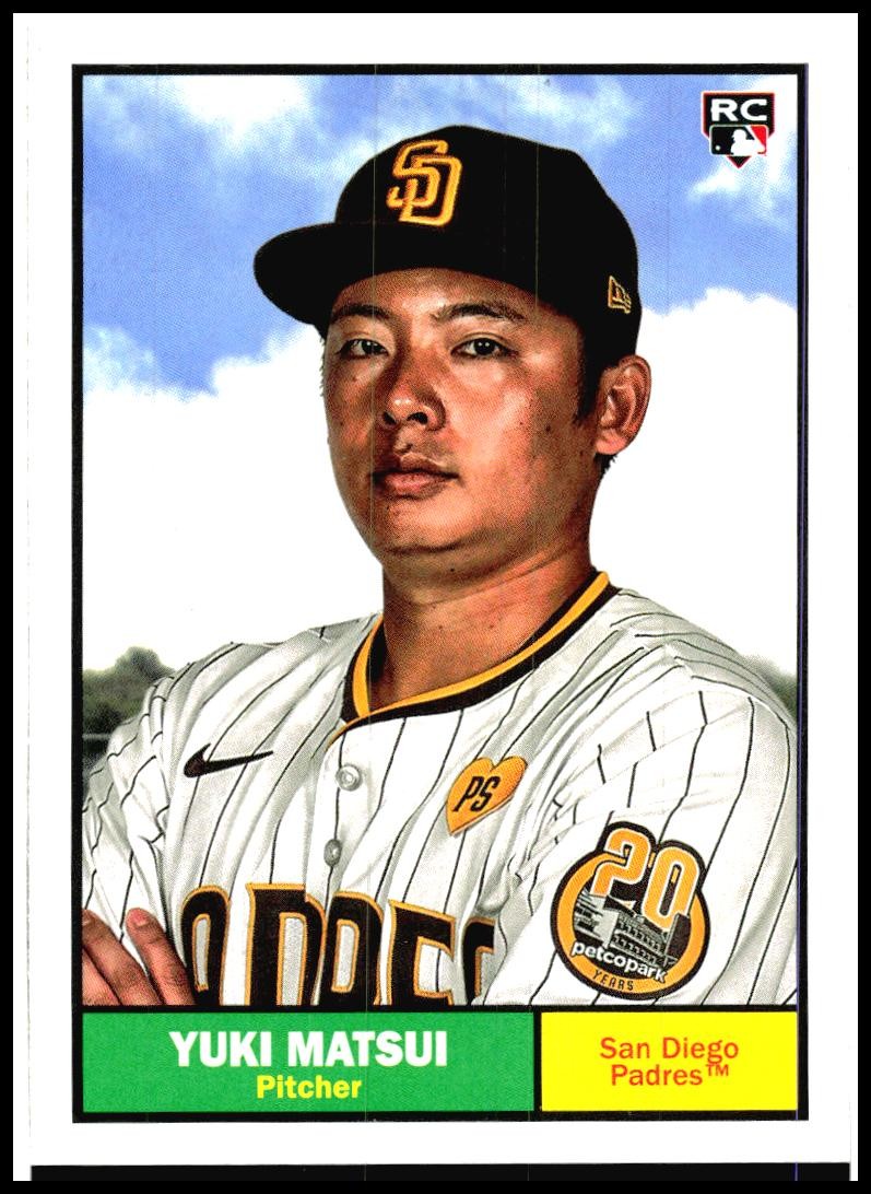 2024 Topps Archives #4 Yuki Matsui Rookie San Diego Padres