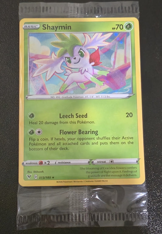 Shaymin Promo 015/185 Sealed Near Mint Trading Card Game