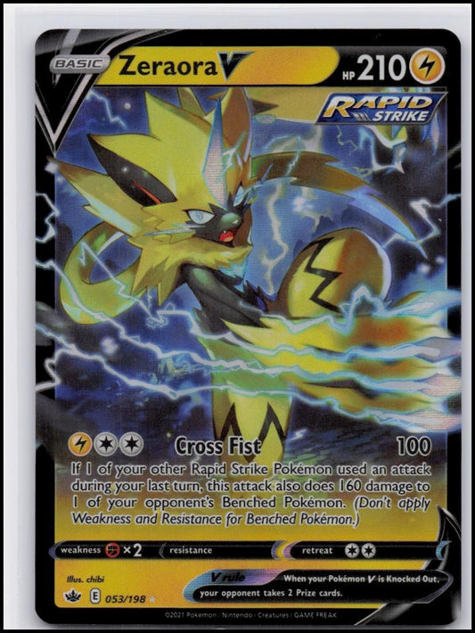 SWSH06: Chilling Reign #053/198 Zeraora V