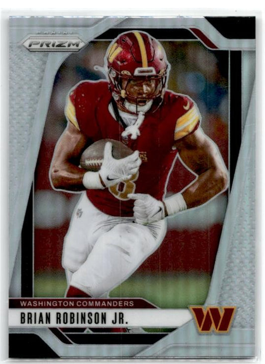 2024 Panini Prizm Silver #288 Brian Robinson Jr. Washington Commanders