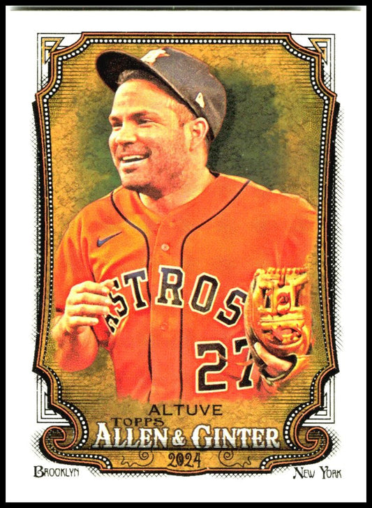 2024 Topps Allen & Ginter #29 Jose Altuve Houston Astros