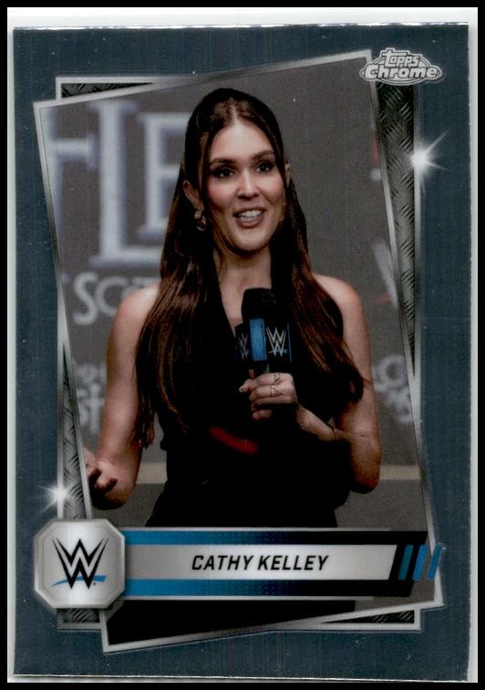 2025 Topps Chrome WWE #153 Cathy Kelley