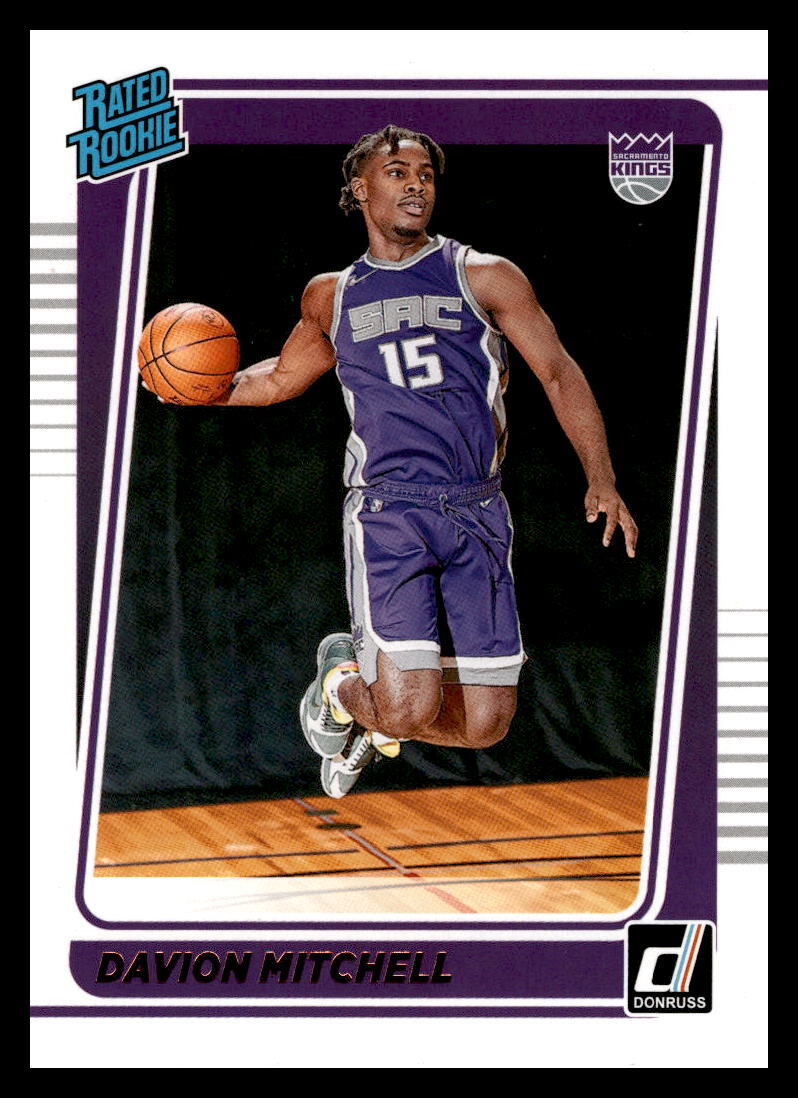 2021 Donruss #205 Davion Mitchell    RR