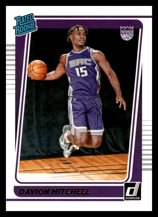 2021 Donruss #205 Davion Mitchell    RR