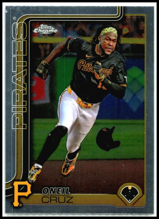2025 Topps Chrome #252 Oneil Cruz Pittsburgh Pirates