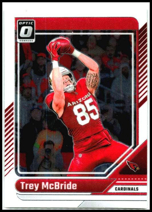 2024 Donruss Optic #5 Trey McBride Arizona Cardinals
