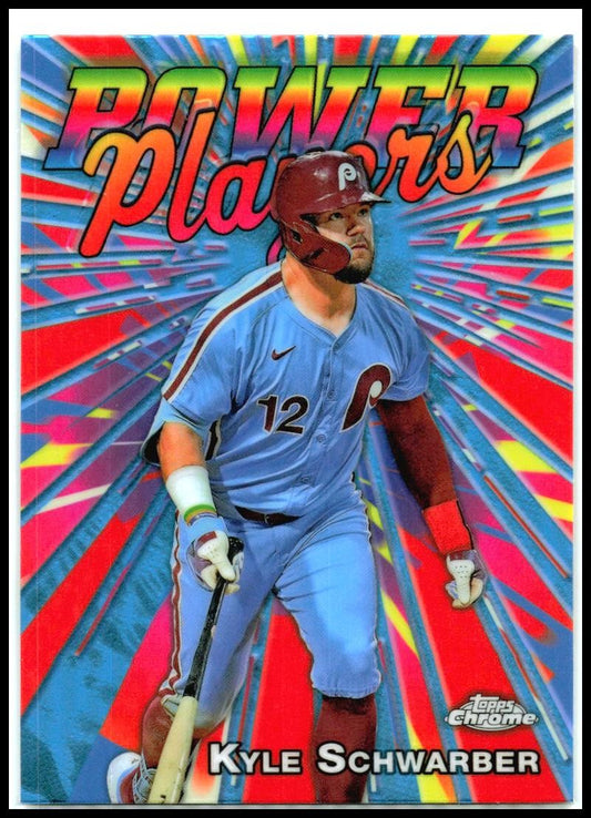 2025 Topps Chrome Power Playrers #PP-15 Kyle Schwarber