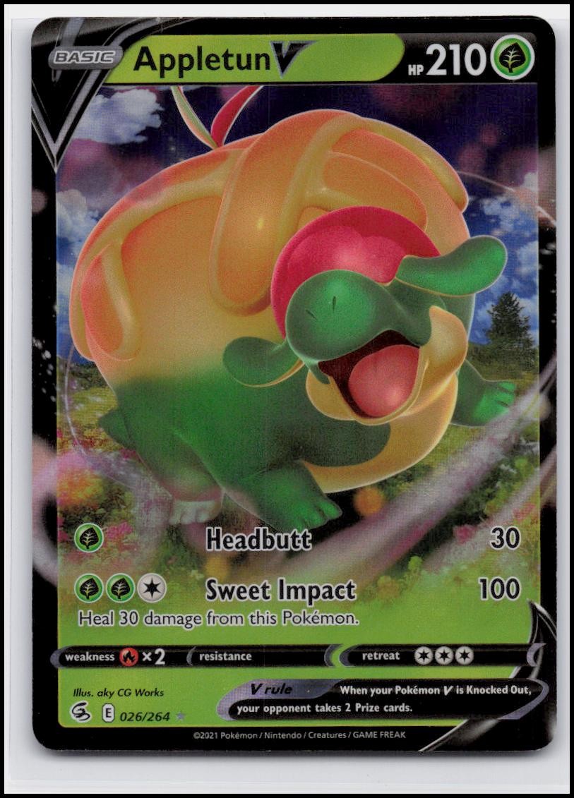 SWSH08: Fusion Strike #026/264 Appletun V