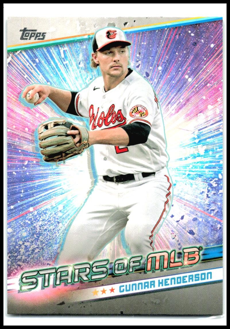 2024 Topps Stars of MLB #SMLB-33 Gunnar Henderson Baltimore Orioles