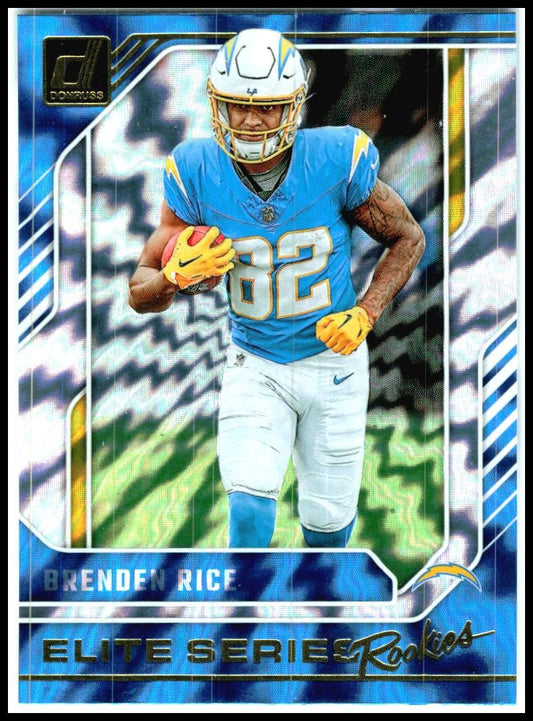 2024 Donruss The Elite Series Rookies #14 Brenden Rice Los Angeles Chargers