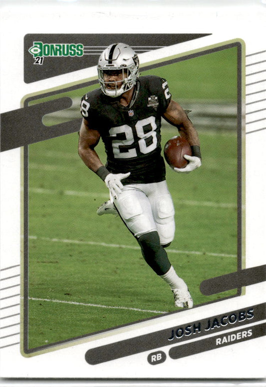 2021 Donruss #85 Josh Jacobs Las Vegas Raiders
