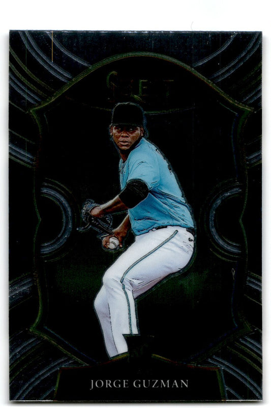 2020 Panini Select Jorge Guzman Rookie Miami Marlins #53