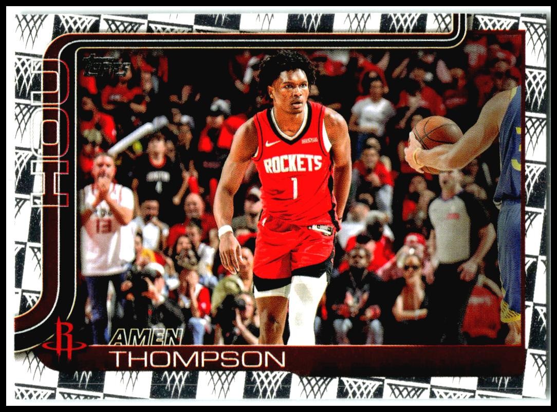 2025-26 Topps Season Tip Off #176 Amen Thompson Houston Rockets