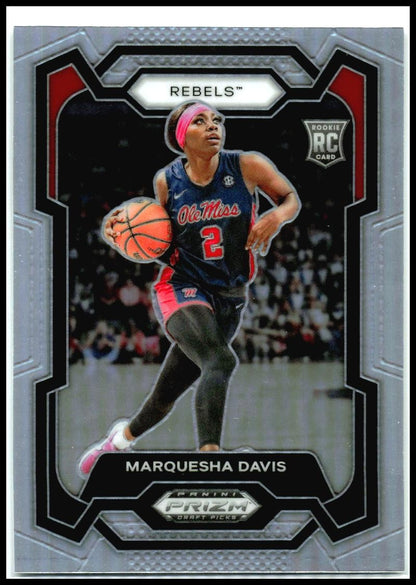 2024-25 Prizm Draft Picks Silver #96 Marquesha Davis Sky