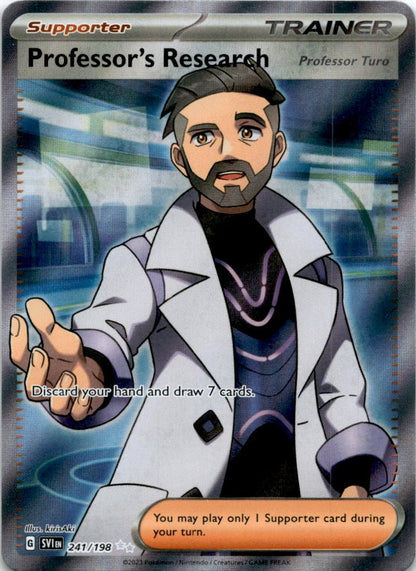 Professor's Research 241/198 Scarlet & Violet Pokèmon