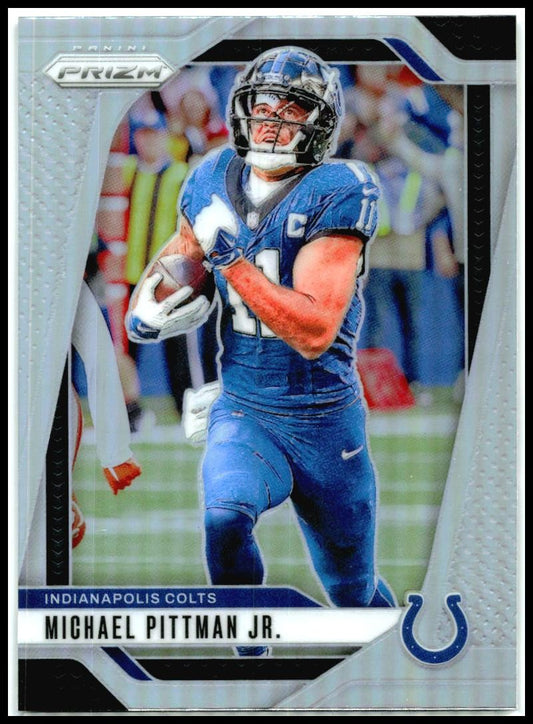 2024 Panini Prizm Silver #123 Michael Pittman Jr. Indianapolis Colts