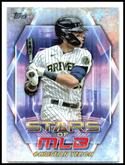 2023 Topps Stars of MLB #SMLB-11 Christian Yelich Milwaukee Brewers