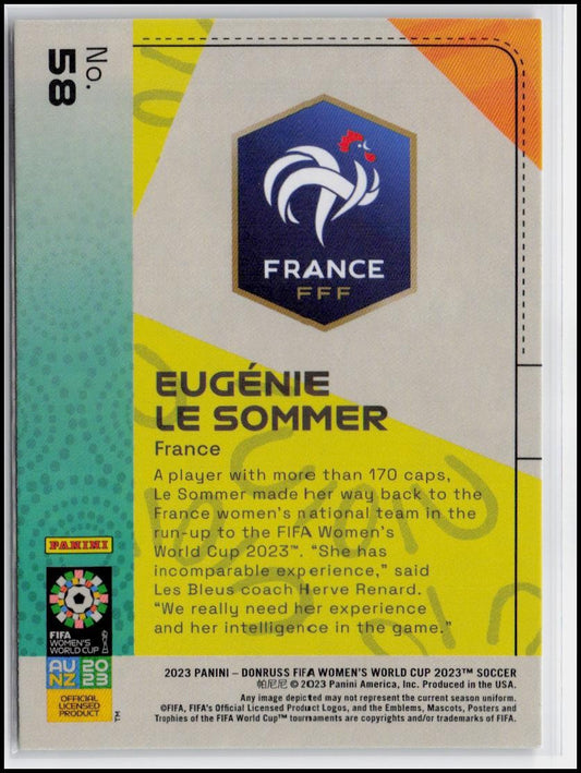 2023 Donruss FIFA Women's World Cup #58 Eugenie Le Sommer