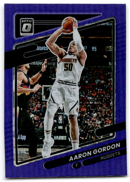 2021-22 Donruss Optic Purple Aaron Gordon Denver Nuggets #140