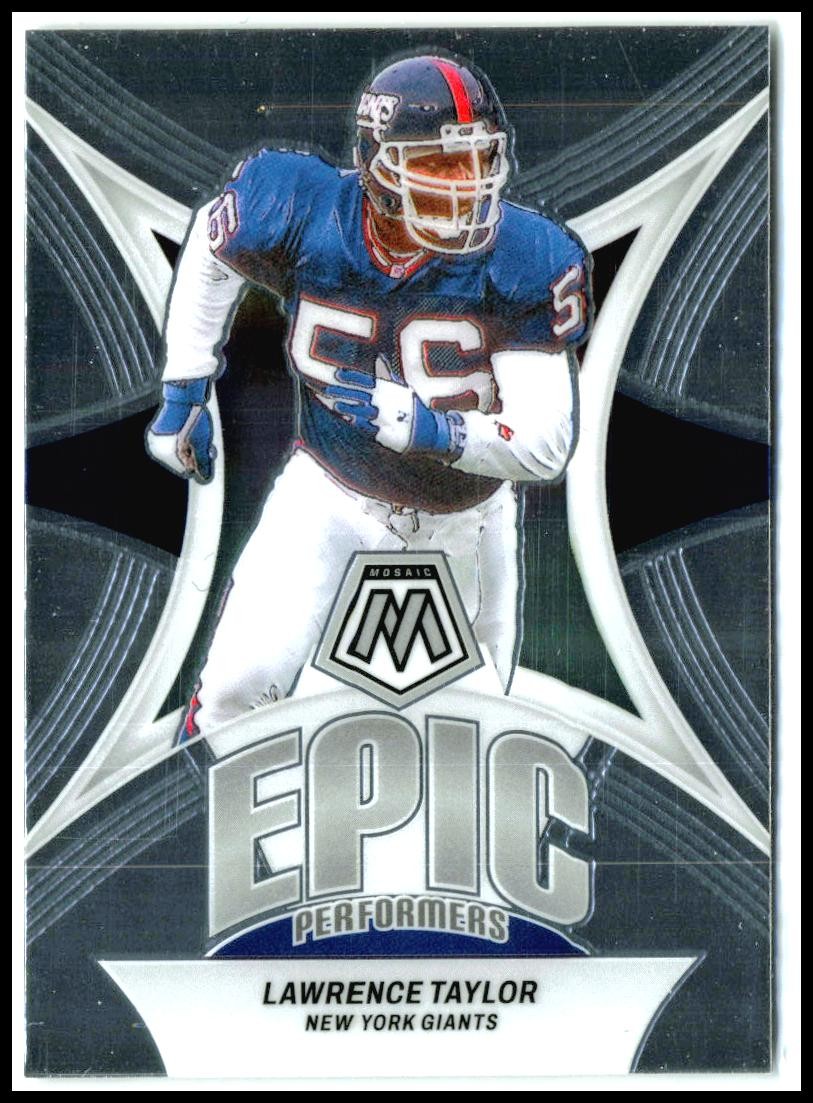 2024 Panini Mosaic Epic Performers #EP-LT Lawrence Taylor New York Giants