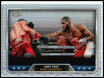 2024 Topps Chrome Boxing Refractor #51 Andy Cruz