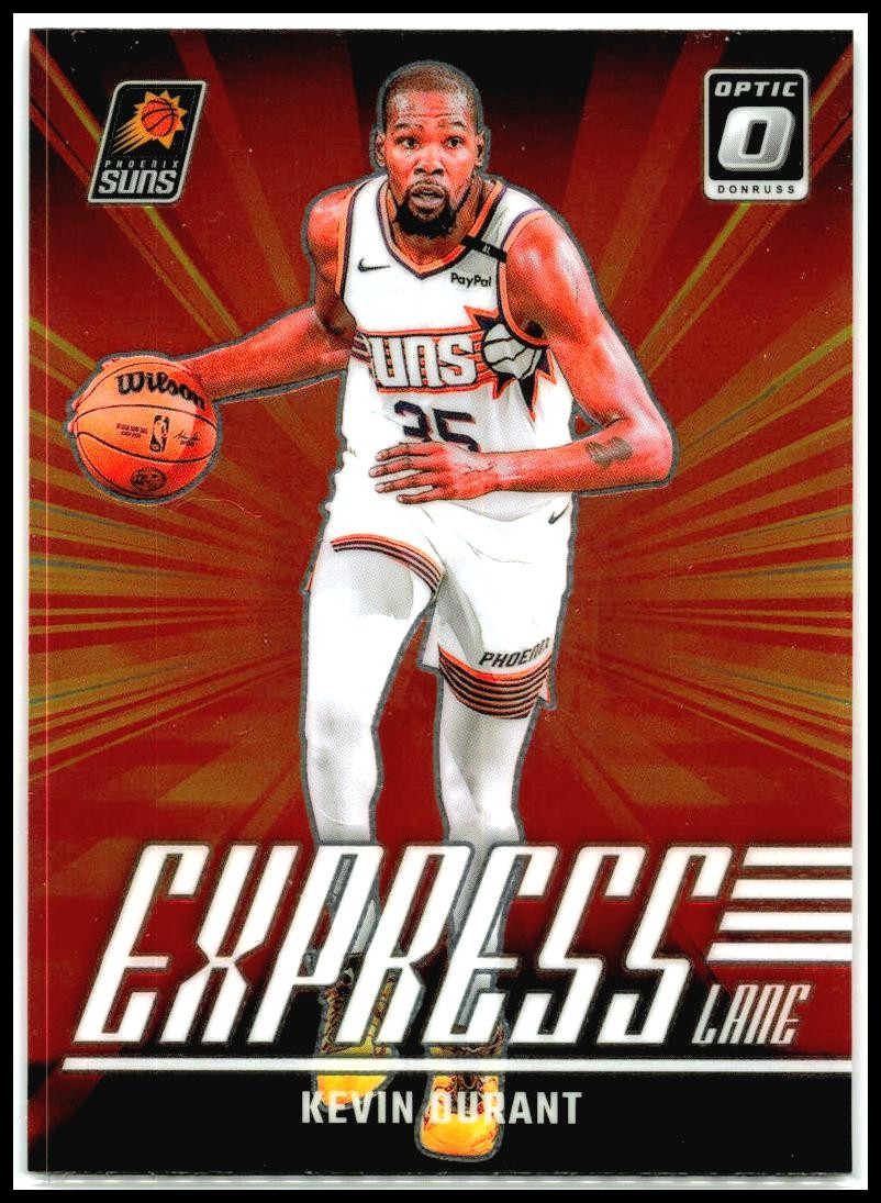 2024-25 Donruss Optic Express Lane #18 Kevin Durant Phoenix Suns