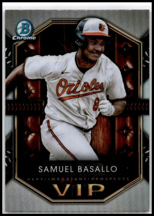 2025 Bowman VIP #VIP-4 Samuel Basallo Orioles