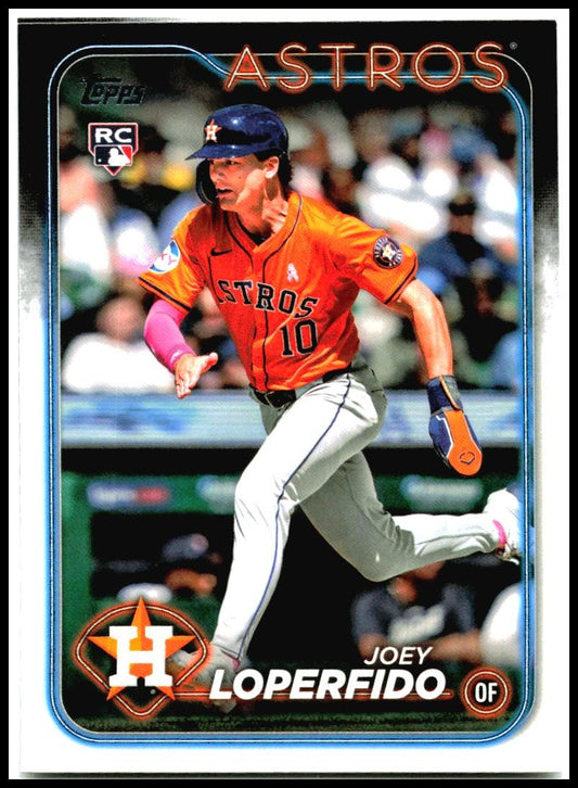 2024 Topps Update #US65 Joey Loperfido Rookie Houston Astros