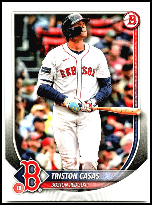 2025 Bowman #36 Triston Casas Boston Red Sox