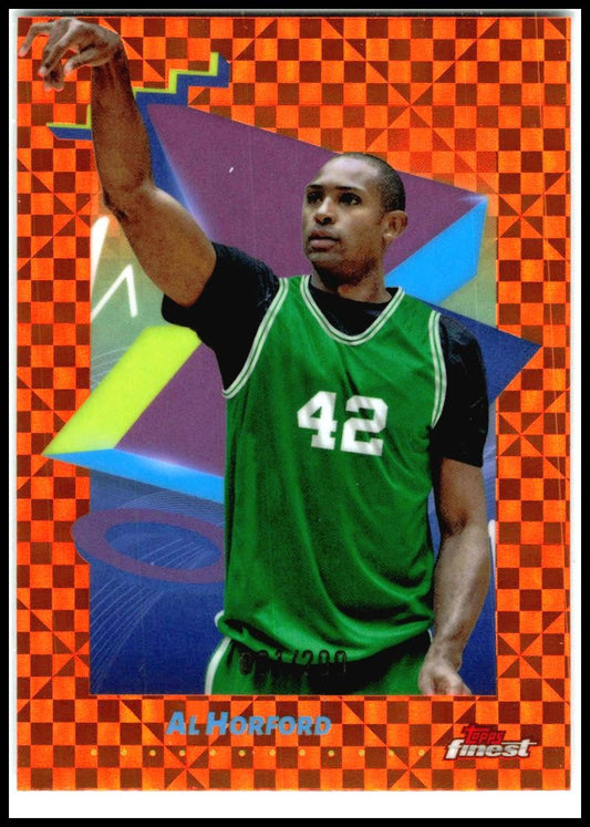 2024-25 Topps Finest Orange X-Fractor /200 #106 Al Horford Tennessee Titans