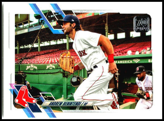 2021 Topps #154 Andrew Benintendi Boston Red Sox