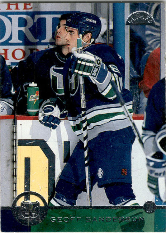 1996 Leaf #105 Geoff Sanderson Hartford Whalers