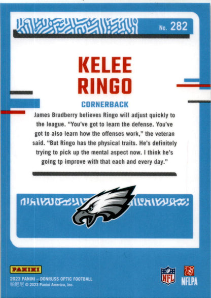 2023 Donruss Optic #282 Kelee Ringo Philadelphia Eagles