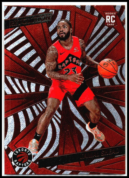 2024-25 Panini Revolution #101 Jamal Shead Rookie Toronto Raptors