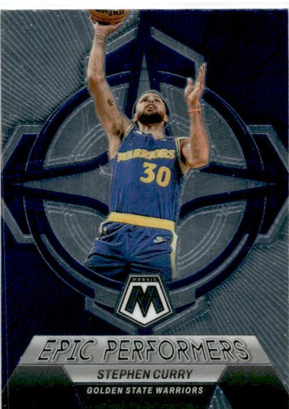 2023-24 Mosaic Epic Performers #1 Stephen Curry Golden State Warriors