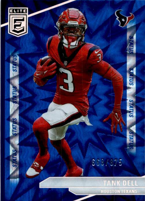 2024 Donruss Elite Status Explosion #92 Tank Dell #/875 Houston Texans