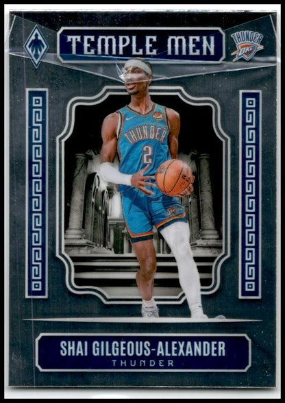 2023-24 Panini Phoenix Temple Men #22 Shai Gilgeous-Alexander Thunder