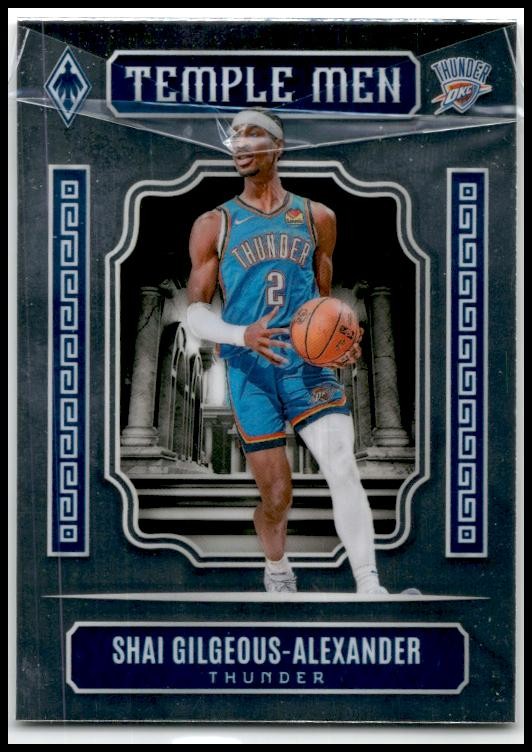 2023-24 Panini Phoenix Temple Men #22 Shai Gilgeous-Alexander Thunder