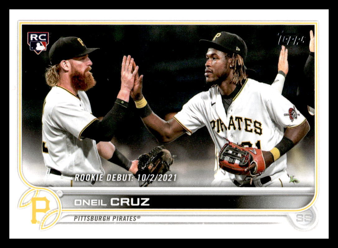 2022 Topps Update #US113 Oneil Cruz