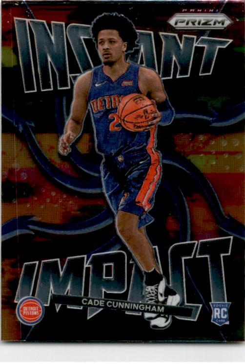 2021-22 Prizm Instant Impact #1 Cade Cunningham Detroit Pistons