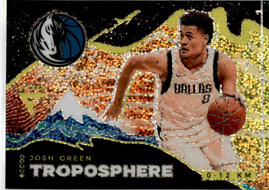 2020-21 Panini Flux Troposphere #26 Josh Green Dallas Mavericks