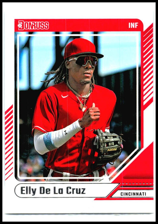 2024 Donruss #18 Elly De La Cruz Cincinnati Reds