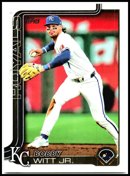 2025 Topps #100 Bobby Witt Jr. Kansas City Royals