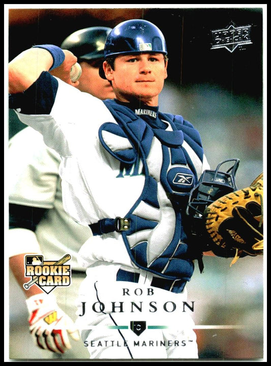 2008 Upper Deck #321 Rob Johnson Seattle Mariners