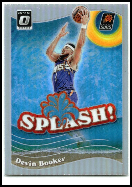 2023-24 Donruss Optic Splash Holo #2 Devin Booker Phoenix Suns