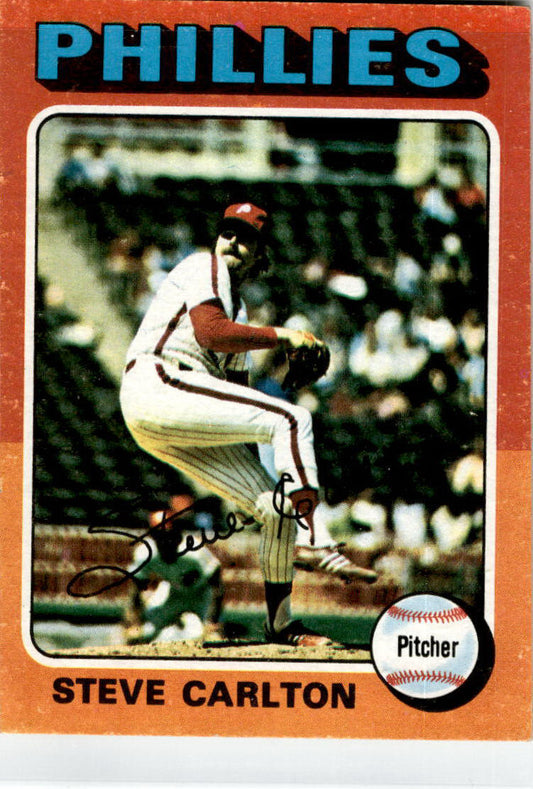 1975 Topps #185 Steve Carlton Philadelphia Phillies